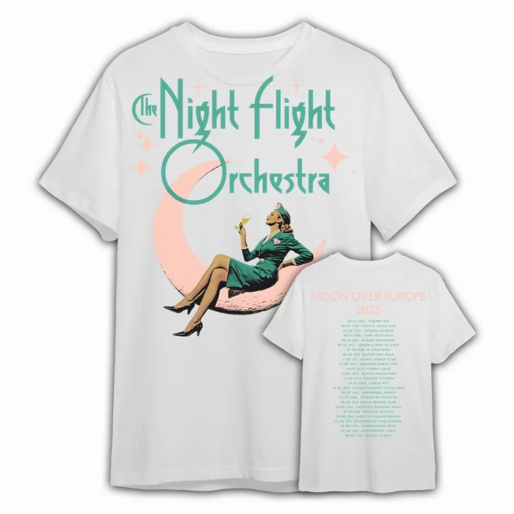 the-night-flight-orchestra--tshirt--moon-over-europe-2025-white 2