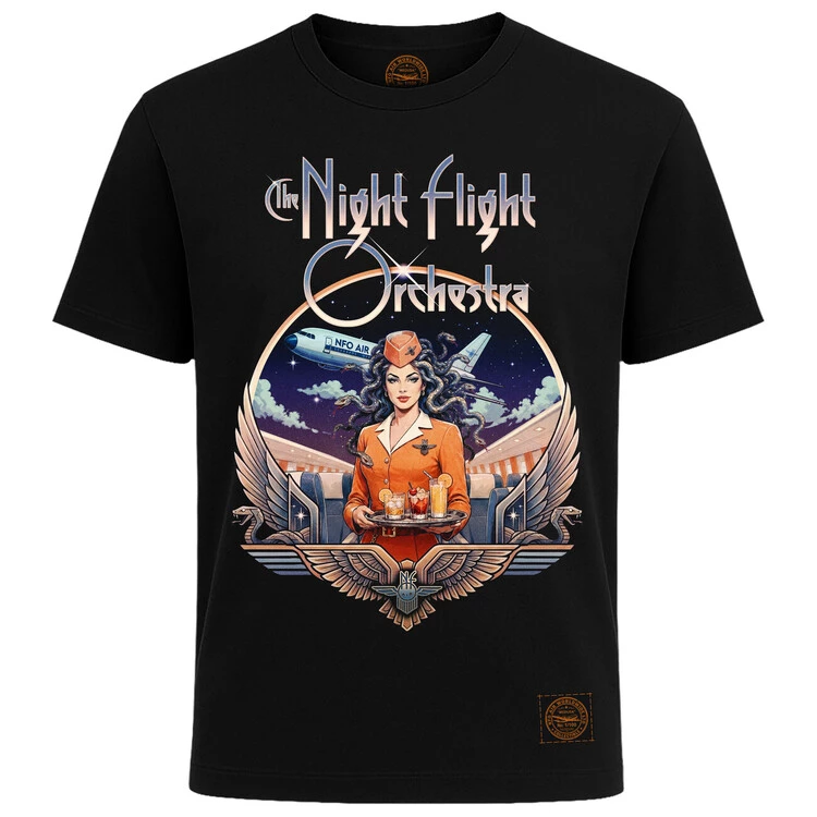 the-night-flight-orchestra-nfo-air-worldwide-ltd-collectible-t-shirt-medusa 1